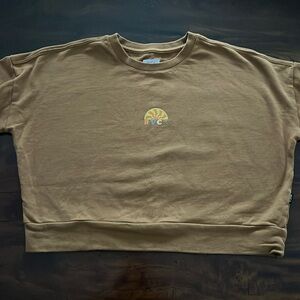 RVCA cropped sweatshirt size S